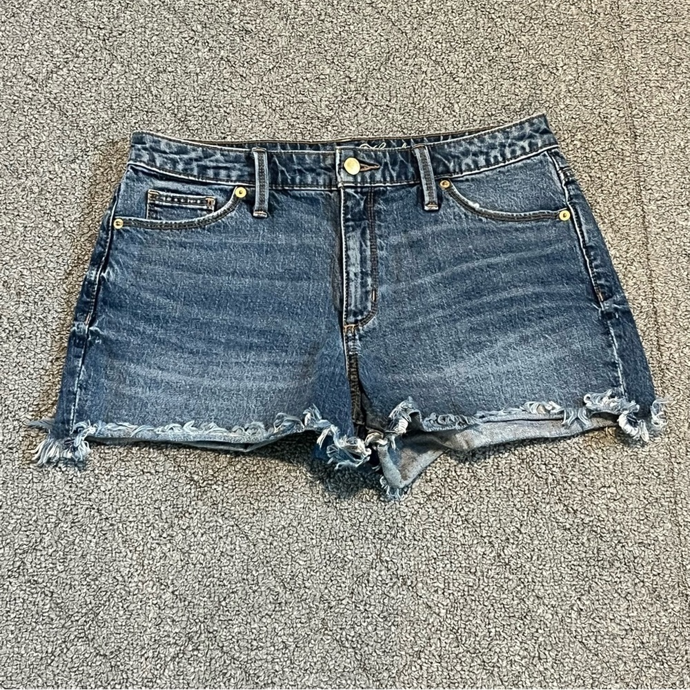 Universal Thread Cut Off Denim Shorts Womens 6/28 Blue High Rise Shortie